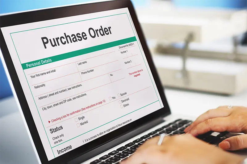 purchase order image