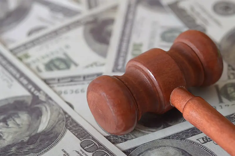 lawsuit money image